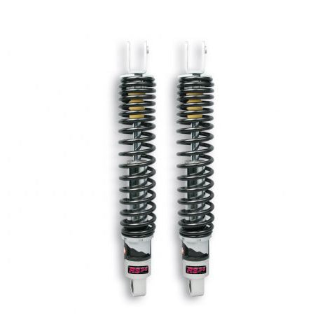 AMORTISSEURS ARRIÈRE MALOSSI TWINS, PAIRE, LONGUEUR 345 MM, YAMAHA X MAX 125 IE 4T LC EURO 4 2017+ (E3V9E)