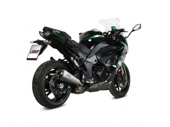 SILENCIEUX MIVV DELTA RACE ACIER CARBONE KAWASAKI NINJA 1000 SX / TOURER 20-24