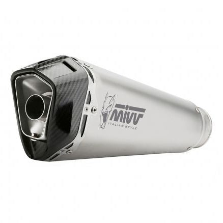 SILENCIEUX MIVV DELTA RACE ACIER CARBONE KAWASAKI NINJA 1000 SX / TOURER 20-24