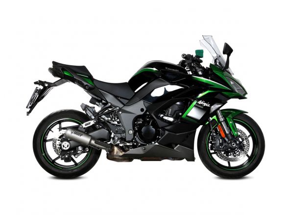 SILENCIEUX MIVV MK3 ACIER INOXYDABLE KAWASAKI NINJA 1000 SX / TOURER 2020-2024