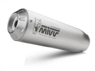 Paire de silencieux MIVV MK3 en carbone pour Ducati Hypermotard 950/SP 2021-2024