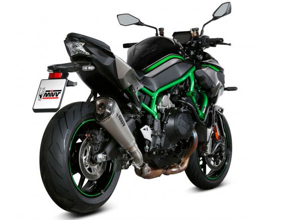 SILENCIEUX MIVV SLIP-ON DELTA RACE ACIER CARBONE KAWASAKI Z H2 2020-2024