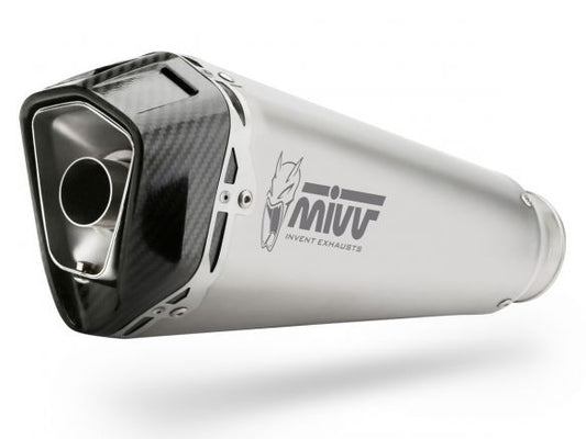 SILENCIEUX MIVV SLIP-ON DELTA RACE ACIER CARBONE KAWASAKI Z H2 2020-2024