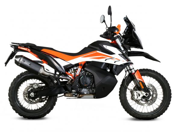 SILENCIEUX MIVV SPORT SPEED EDGE ACIER NOIR KTM 890 ADVENTURE / R 2020-2024