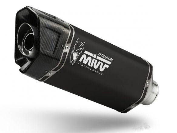 SILENCIEUX MIVV SR-1 NOIR TITANE TRIUMPH SPEED TRIPLE 1200 RR/RS 2021-2024