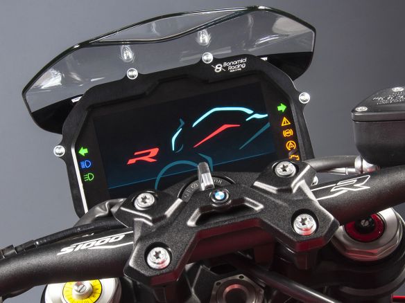 Housse de protection de tableau de bord OEM BONAMICI RACING pour BMW S 1000 R / RR / XR 2019-2024