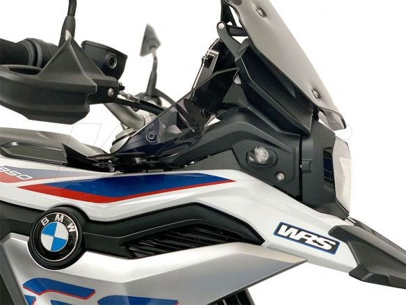 PAIRE DE DÉFLECTEURS WRS FUMÉ BMW F 750 GS / F 850 GS 2018-2023 (NO ADVENTURE)