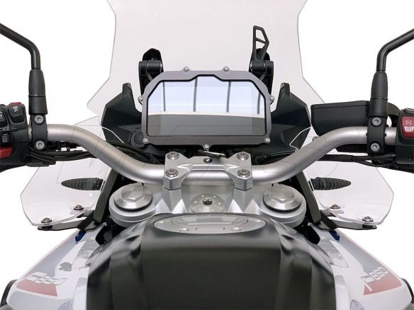 PAIRE DE DÉFLECTEURS WRS TRANSPARENTS BMW F 750 GS / F 850 GS 2018-2023 (NO ADVENTURE)