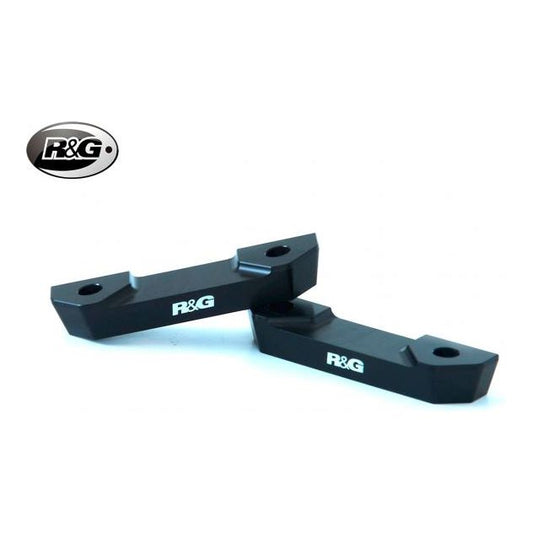 Jeu de plaques de recouvrement de repose-pieds arrière R&G Aprilia RS 457 2024