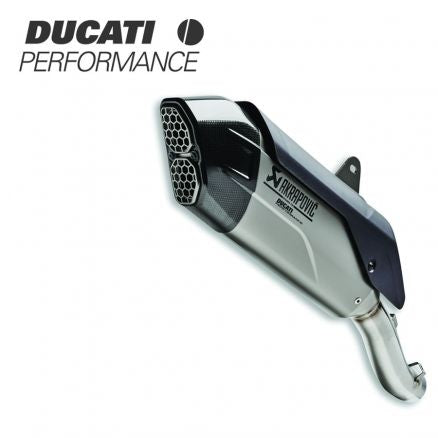 SILENCIEUX AKRAPOVIC TITANE DUCATI PERFORMANCE DUCATI MULTISTRADA V4 / S / RALLY 2021-2023