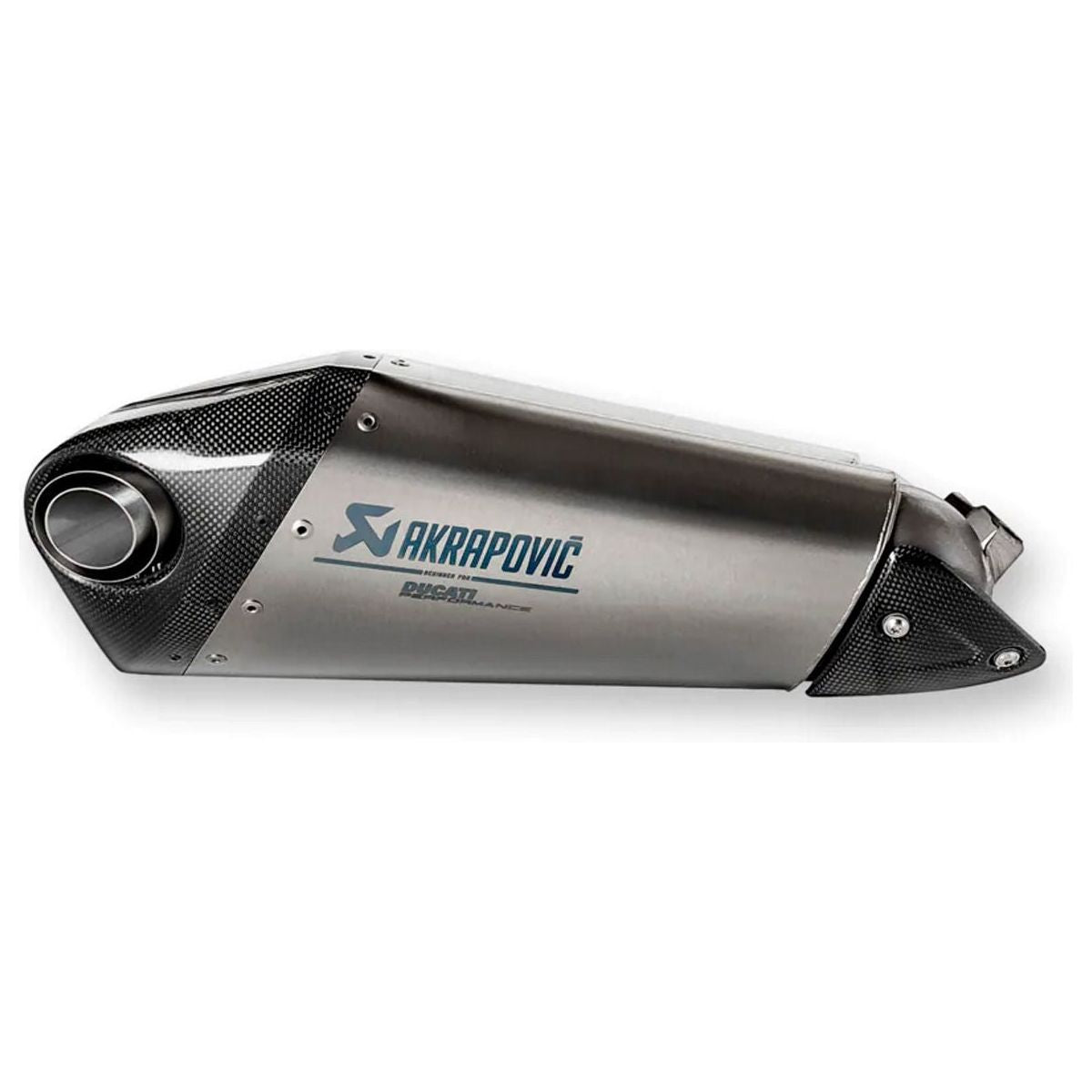 Akrapovic amortisseur racing slipon en titane Ducati Streetfighter V2 2022-2023
