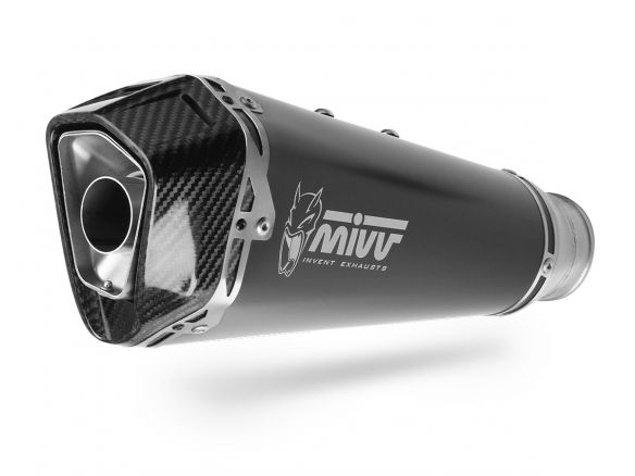 SILENCIEUX MIVV DELTA RACE INOX NOIR KTM 1290 SUPER DUKE GT 2016-2024