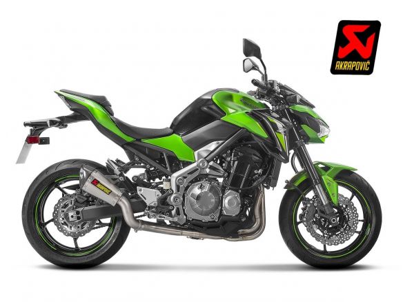 SILENCIEUX RACING AKRAPOVIC TITANE KAWASAKI Z 900 2020-2024