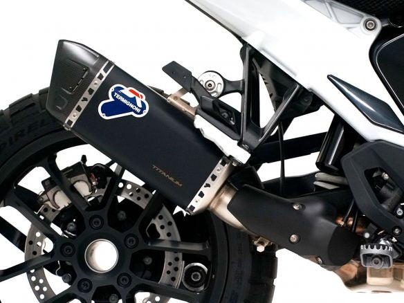SILENCIEUX EN TITANE NOIR HOMOLOGUÉ TERMIGNONI BMW R 1300 GS 2023-2024