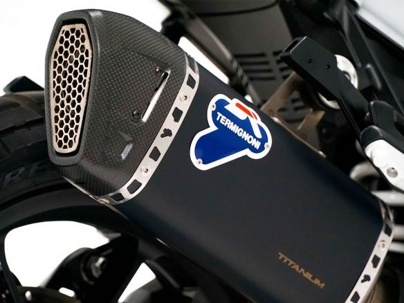SILENCIEUX EN TITANE NOIR HOMOLOGUÉ TERMIGNONI BMW R 1300 GS 2023-2024