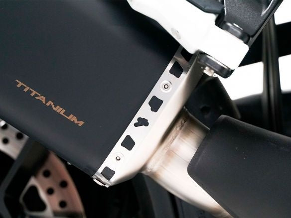 SILENCIEUX EN TITANE NOIR HOMOLOGUÉ TERMIGNONI BMW R 1300 GS 2023-2024