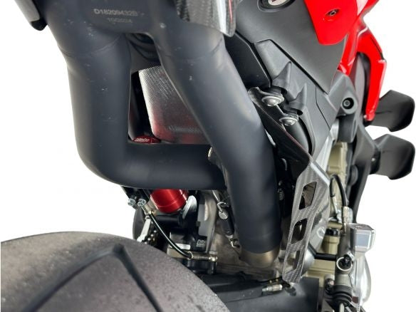 Ligne d'échappement complète Termignoni 4 sorties Titane + Réservoir en carbone Ducati Streetfighter V4 23-24