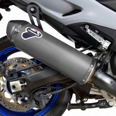 Pot d'échappement complet Termignoni gris titane pour Yamaha T-Max 530 2017-2019