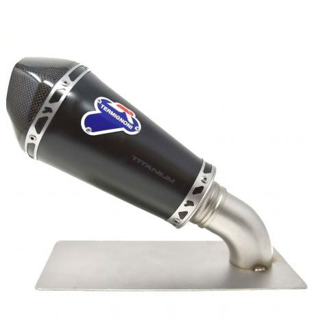 Pot d'échappement complet Termignoni Relevance conique noir Piaggio Vespa 300 S GTS 08-22