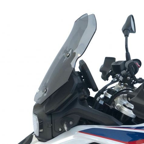 Pare-brise transparent WRS Touring + kit de montage pour BMW F850GS Adventure 2018-2023