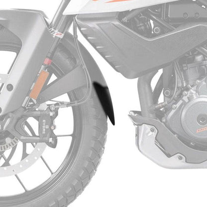 Extension de garde-boue arrière noir mat pour le garde-boue d'origine KTM 390 Adventure '20-