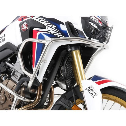 Pare-choc en acier inoxydable (réservoir) Hepco&amp;Becker pour Honda CRF1000L Africa Twin '18-19