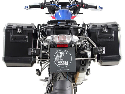 Porte-bagages et valises découpés Hepco&amp;Becker noirs pour BMW R1250GS LC '18-