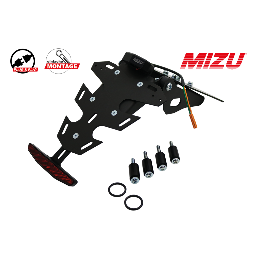Support de plaque d'immatriculation MIZU Honda XL750 Transalp '23-
