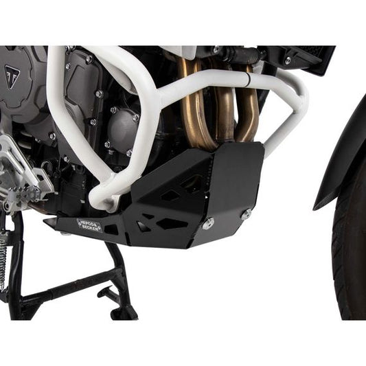 Plaque de carter noire Hepco&amp;Becker Triumph Tiger 850 Sport '21-