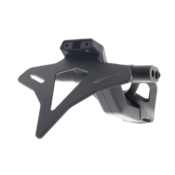 Support de plaque d'immatriculation noir Evotech Performance Triumph Speed ​​​​Triple RS '21-