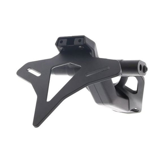 Support de plaque d'immatriculation noir Evotech Performance Triumph Speed ​​​​Triple RS '21-