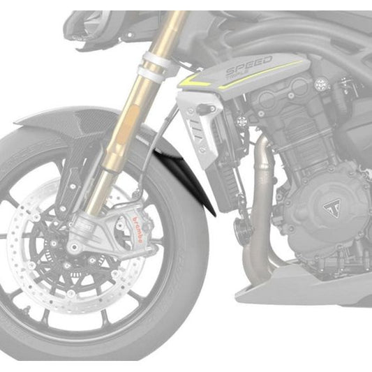 Extension de garde-boue avant Puig noir Triumph Speed ​​​​Triple RS '21-