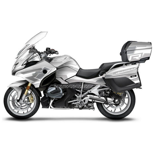 Pack d'autocollants BMW R 1200/1250 RT blanc