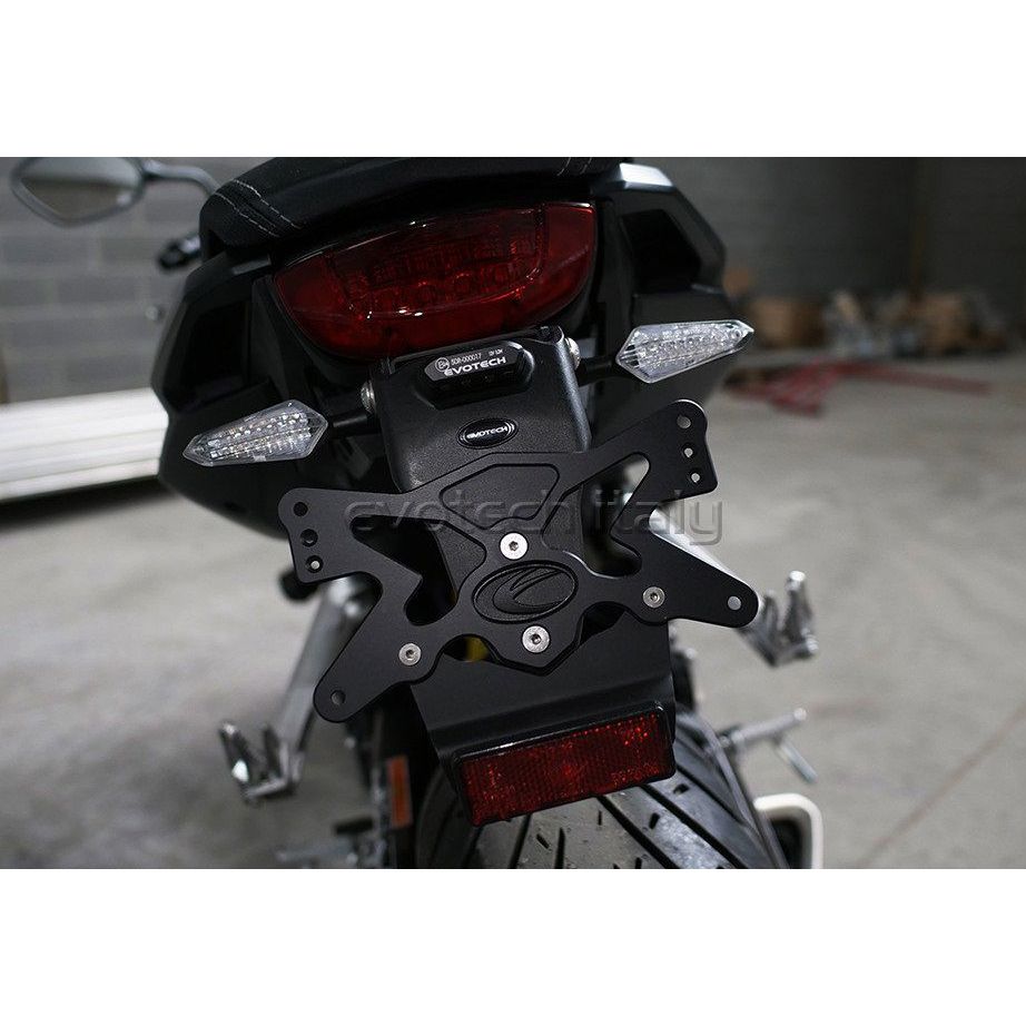 Support de plaque d'immatriculation Evotech Honda CBR650R / CB650R '21-