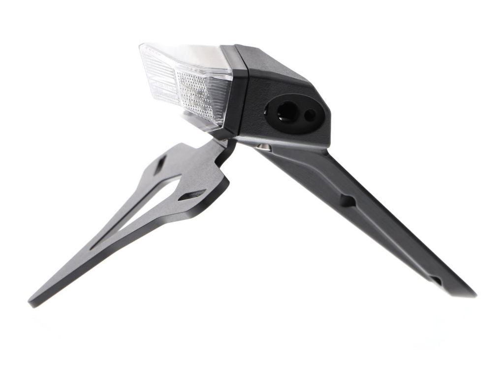Support de plaque d'immatriculation + feu arrière transparent Evotech Performance KTM 790 Duke '18-22