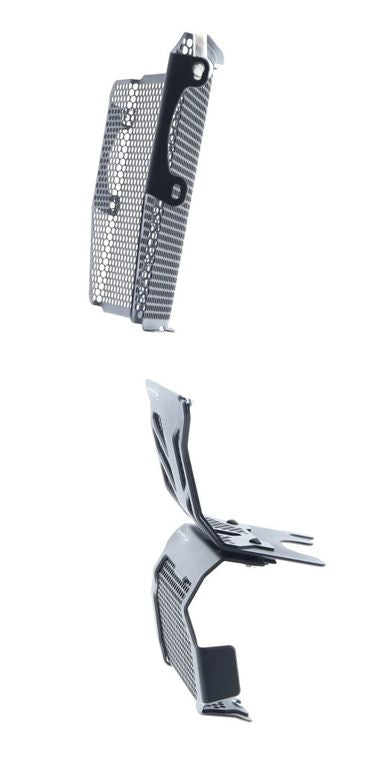 Kit radiateur/refroidisseur d'huile/protection moteur noir Evotech Performance Ducati Hypermotard 950/SP '19-