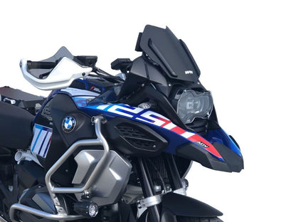 Pare-brise de remplacement modèle rallye WRS BMW R1200GS '13-17 / R1250GS '18-23 noir mat