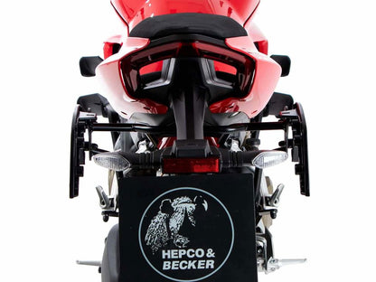 Porte-sacs C-Bow noirs Hepco&amp;Becker Ducati Streetfighter V4 / S '20+