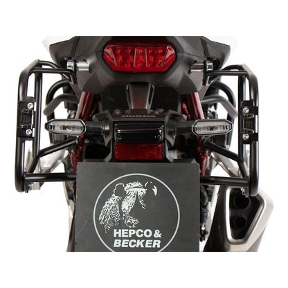 porte-valise noir Lock-it Hepco&amp;Becker Honda CB750 Hornet '23-