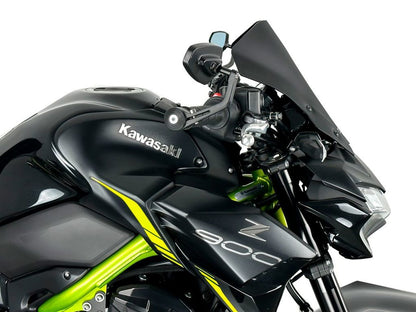 Pare-brise de remplacement modèle Touring WRS Kawasaki Z900 '20- noir mat