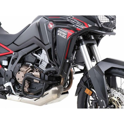 Pare-choc noir Hepco&amp;Becker pour Honda CRF1100L Africa Twin '19-23
