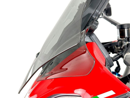 Déflecteurs de vent WRS légèrement teintés pour divers modèles Ducati Multistrada V4
