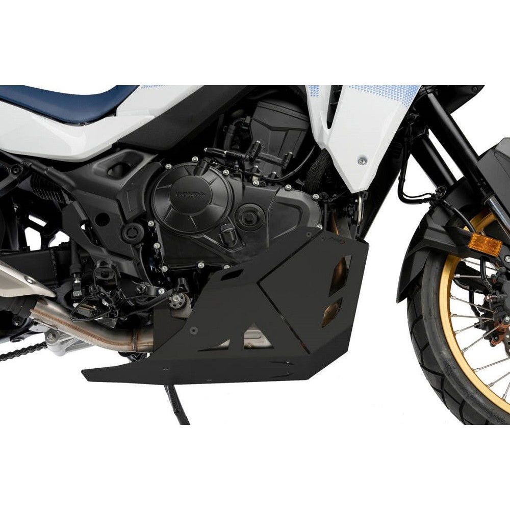 Plaque de carter moteur aluminium noir Puig Honda XL750 Transalp '23-