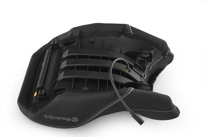 Selle Wunderlich noire AKTIVKOMFORT avec siège chauffant Smart Plug &amp; Play BMW R1250GS / Adv.