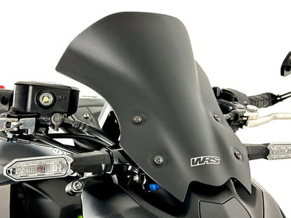 Pare-brise de remplacement modèle Touring WRS Kawasaki Z900 '20- noir mat