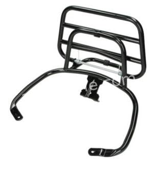 Porte-bagages arrière noir mat | Vespa Primavera / Sprint