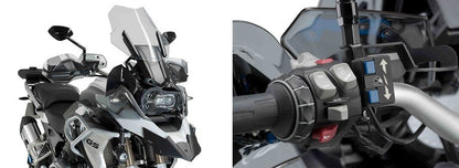 Réglage électrique des vitres Puig pour différents modèles BMW R1200/R1250GS
