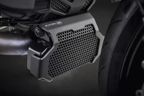 Kit radiateur/refroidisseur d'huile/protection moteur noir Evotech Performance Ducati Hypermotard 950/SP '19-