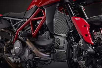 Kit radiateur/refroidisseur d'huile/protection moteur noir Evotech Performance Ducati Hypermotard 950/SP '19-