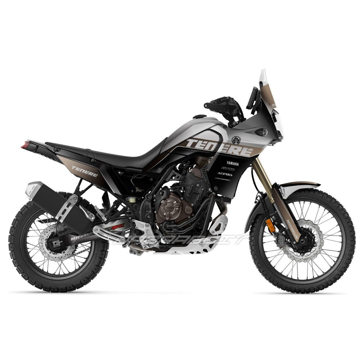 Jeu d'autocollants YAMAHA TENERE 700 / T7 (HF-D)